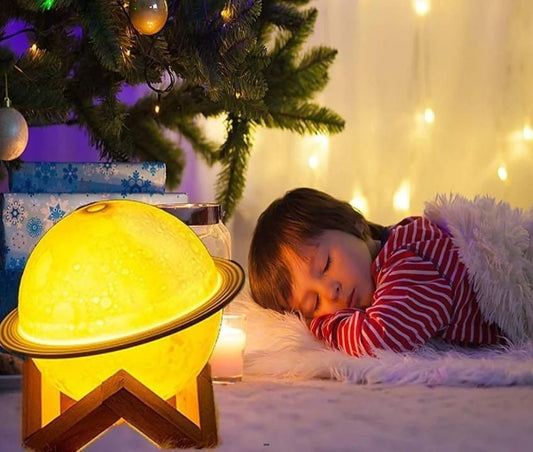 2 In 1 Moon Lamp Cool Mist Humidifiers Essential Oil Diffuser - Flexyfi