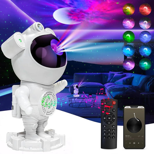 Star Projector Night Light With Bluetooth Speaker - Flexyfi