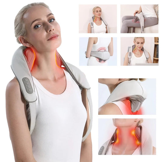 RelaxEase 6D Neck & Shoulder Massager - Flexyfi