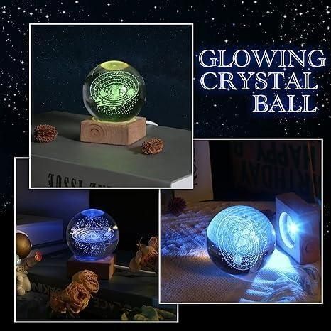 3D Crystal Lamp Ball(Assorted Design) - Flexyfi